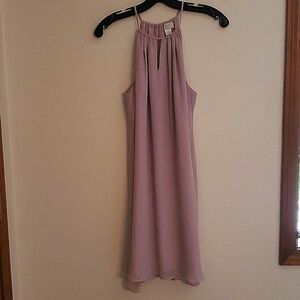 EUC - LOFT Halter Swing Dress